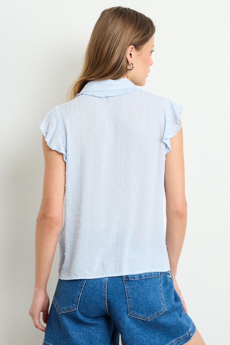 BLUSA LISA CELESTE MUJER IO - 3