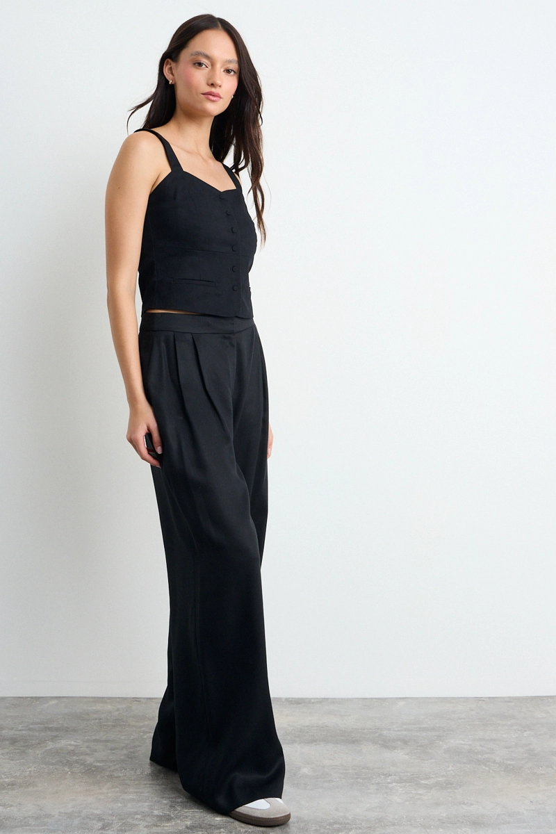 BLUSA LISA NEGRO MUJER IO - 4