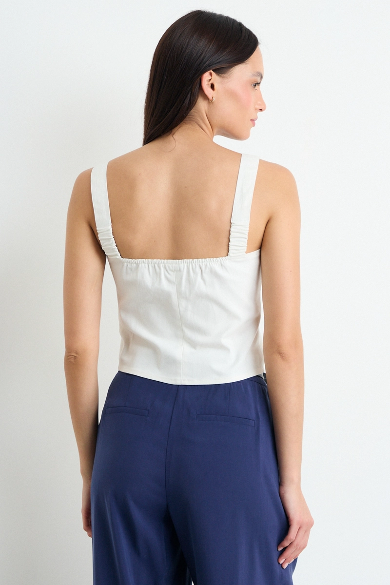 BLUSA LISA CRUDO MUJER IO - 3