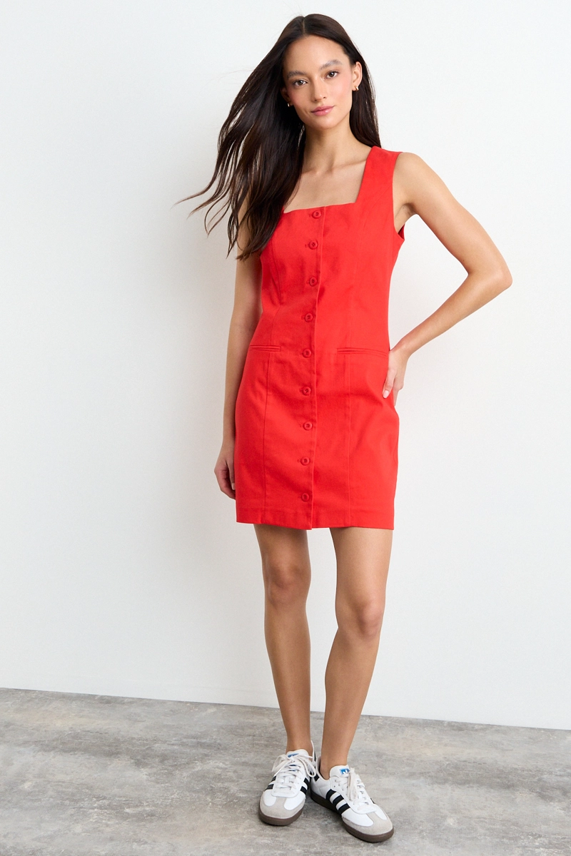 VESTIDO FANTASIA ROJO MUJER IO - 5