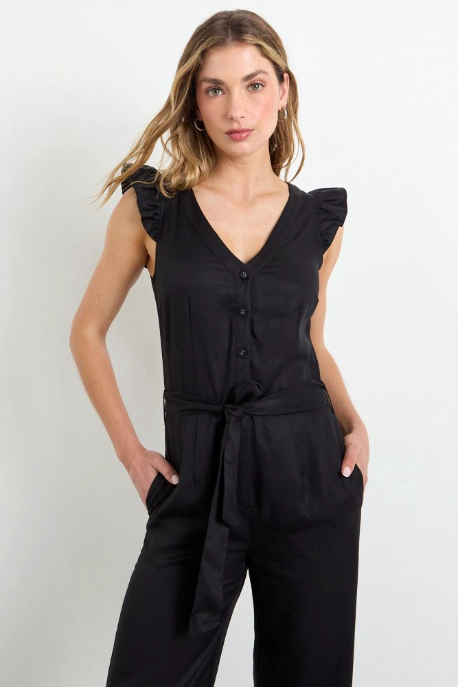 ENTERITO LISO NEGRO MUJER IO - 3