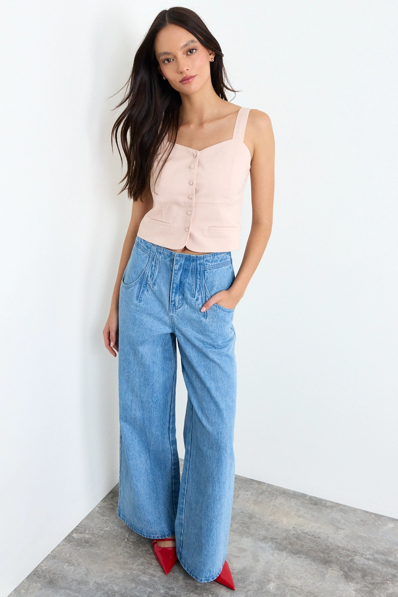 BLUSA LISA ROSA MUJER IO - 4
