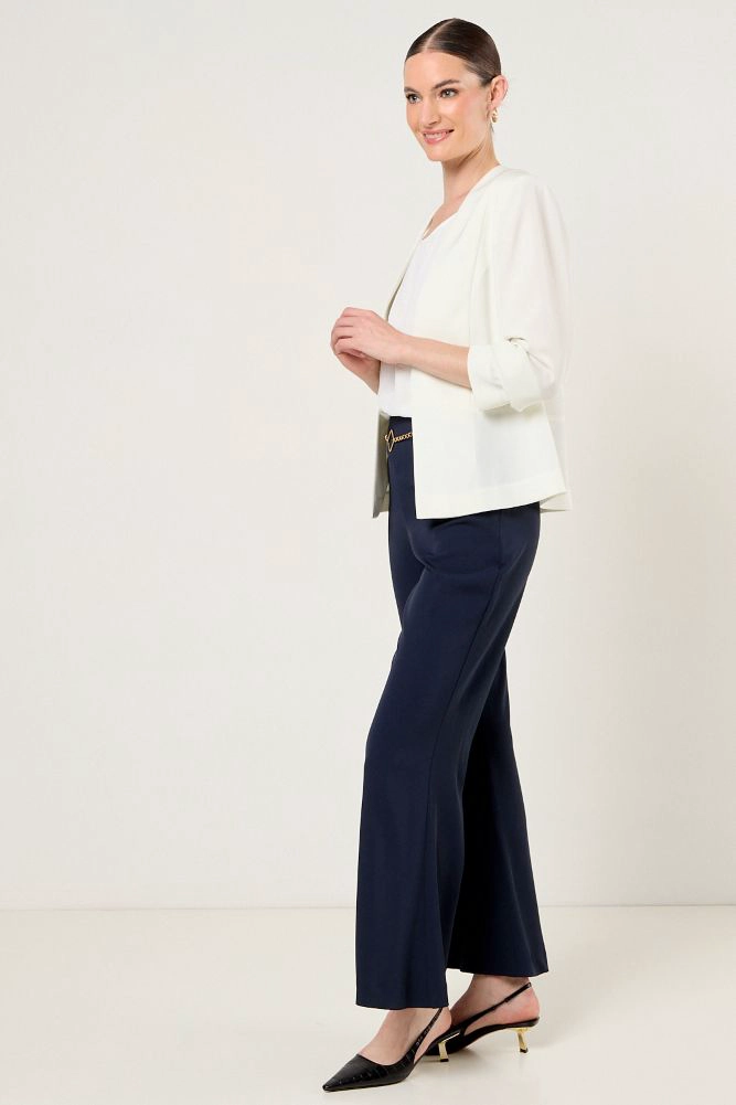 BLAZER LISO CRUDO MUJER MAGRIFFE - 5