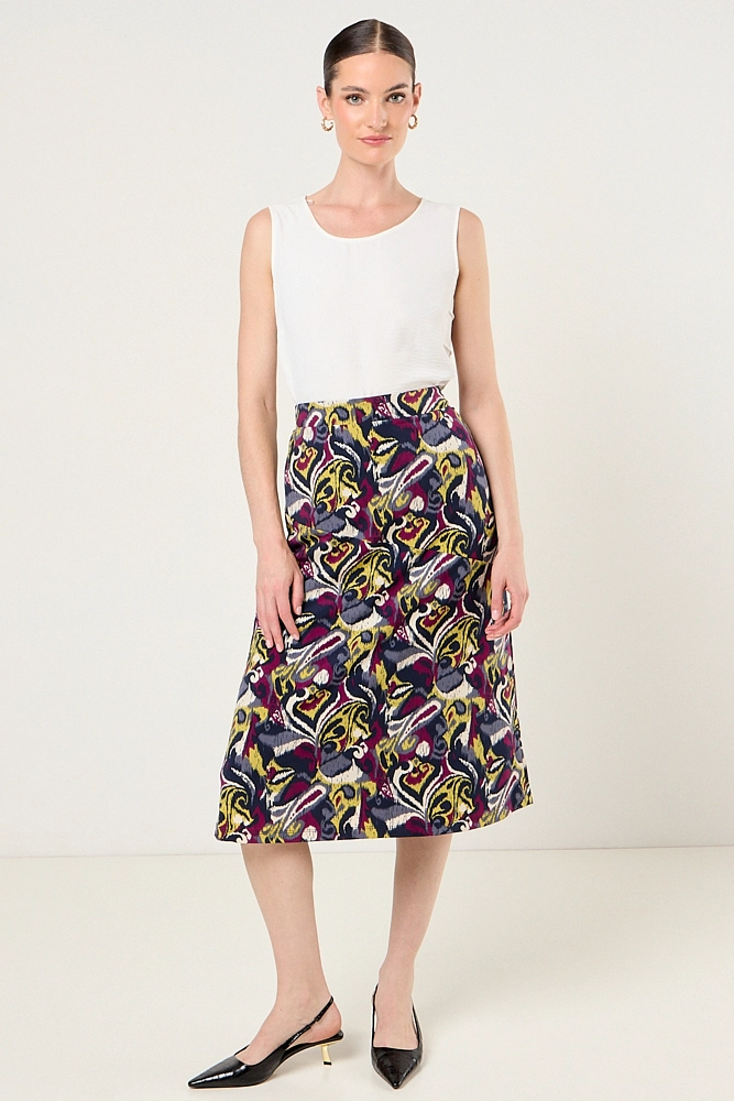 FALDA FANTASIA BEIGE MUJER MAGRIFFE - 1