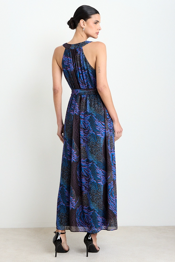 VESTIDO LARGO FANTASIA NEGRO MUJER ASH - 5