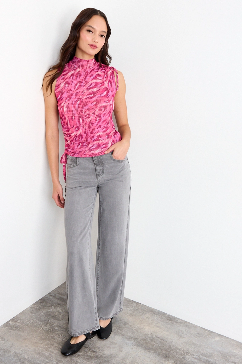 POLERA FANTASIA ROSA MUJER IO - 4