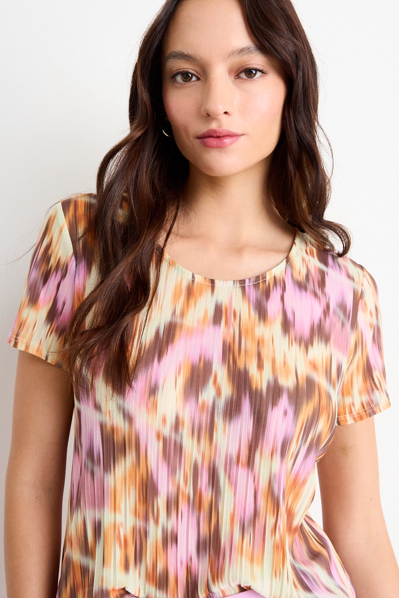 POLERA FANTASIA FUCSIA MUJER IO - 2