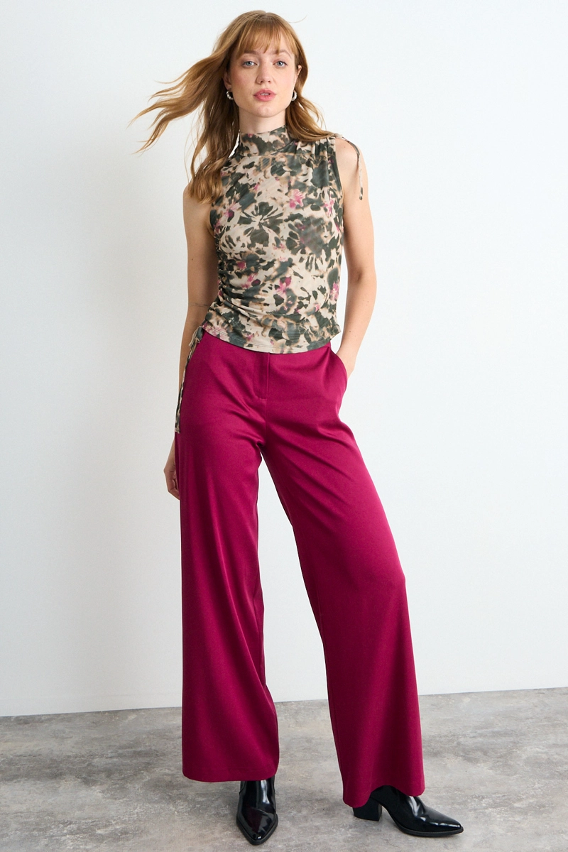 POLERA FANTASIA VERDE OLIVA MUJER IO - 4