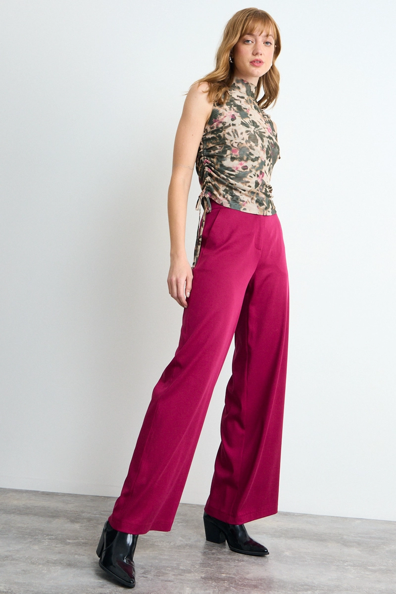POLERA FANTASIA VERDE OLIVA MUJER IO - 5