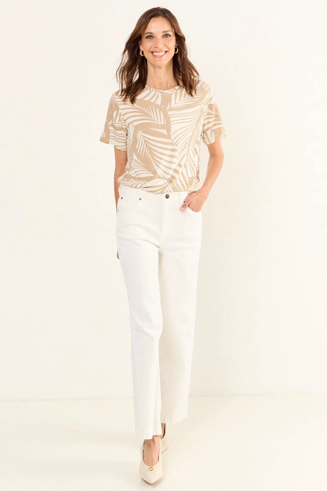 POLERA FANTASIA BEIGE MUJER MAGRIFFE - 4