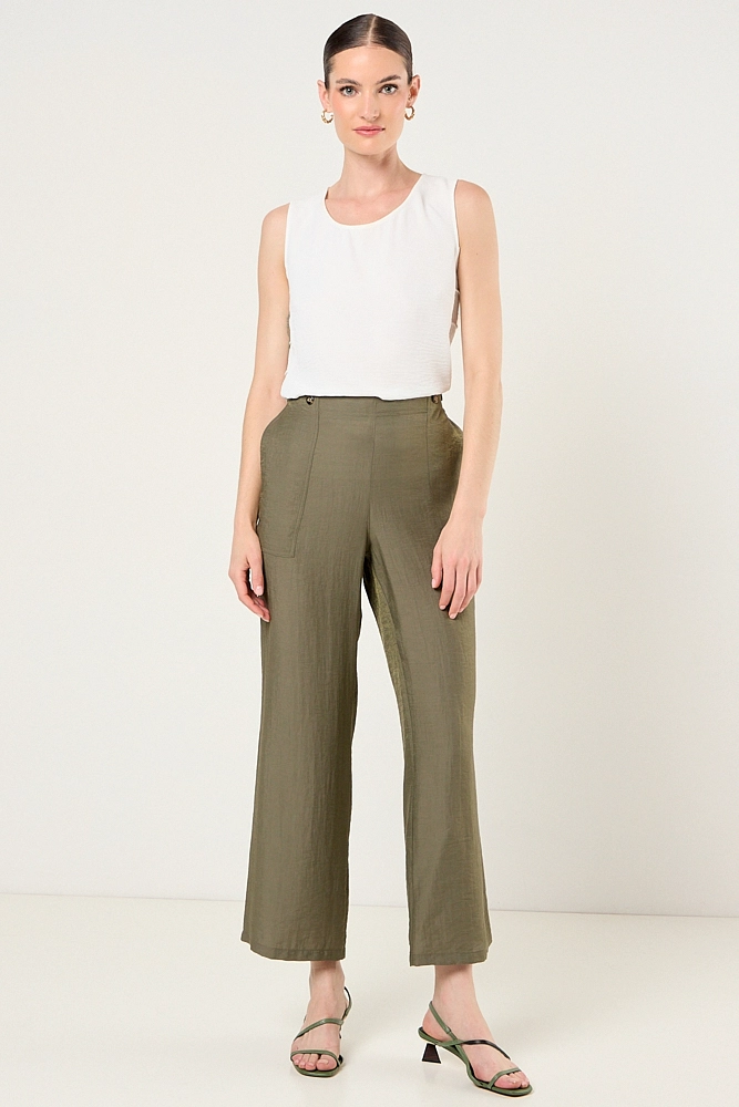PANTALON WIDE AVELLANA MUJER MAGRIFFE - 1