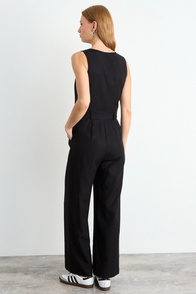 ENTERITO LISO NEGRO MUJER IO - 4