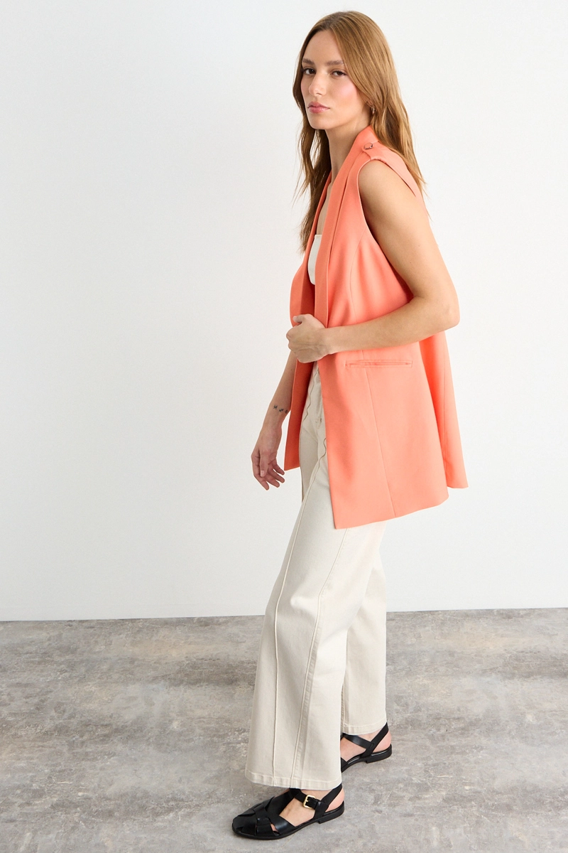TAPADO LISO CORAL MUJER IO - 5