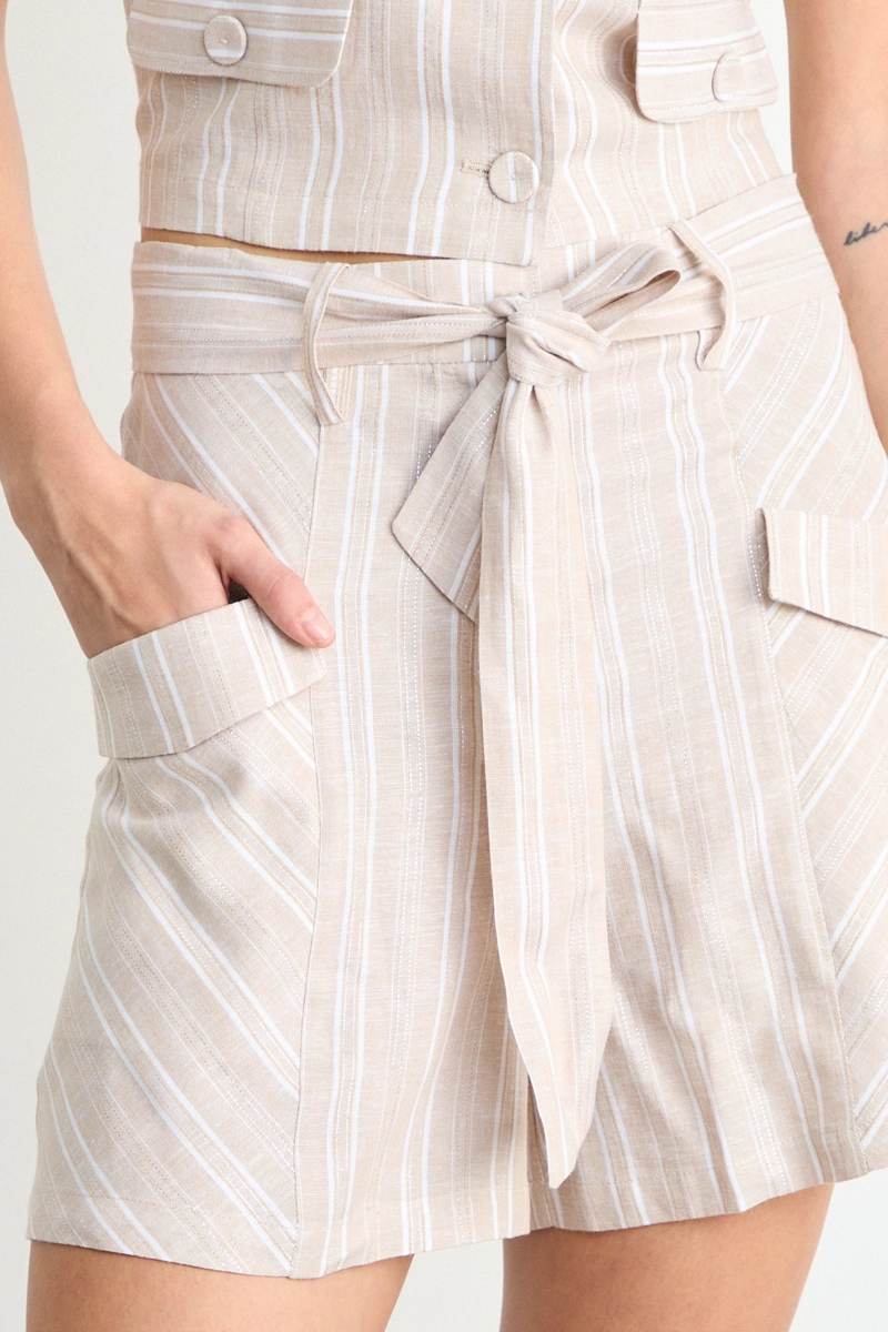 SHORT FANTASIA BEIGE MUJER IO - 3