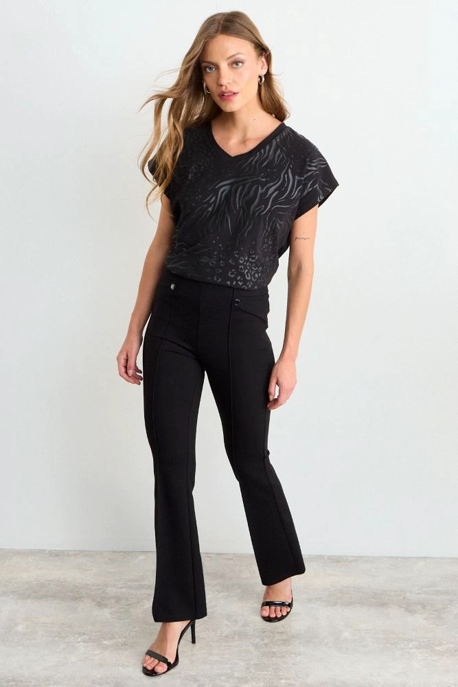 POLERA FANTASIA NEGRO MUJER ASH - 4