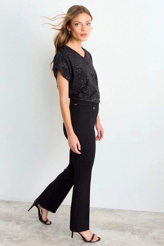 POLERA FANTASIA NEGRO MUJER ASH - 5