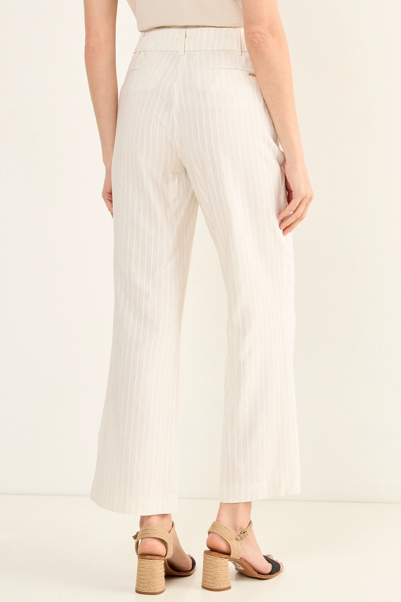 PANTALON WIDE CRUDO MUJER MAGRIFFE - 4