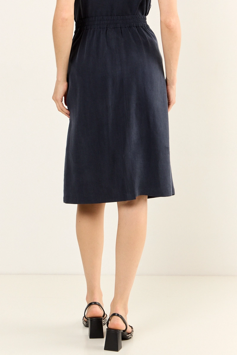 FALDA LYOCEL AZUL MUJER MAGRIFFE - 4