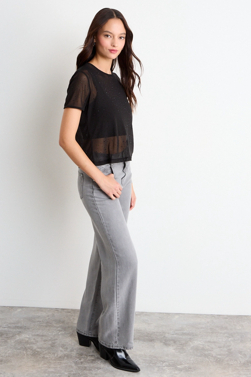 POLERA FANTASIA NEGRO MUJER IO - 5