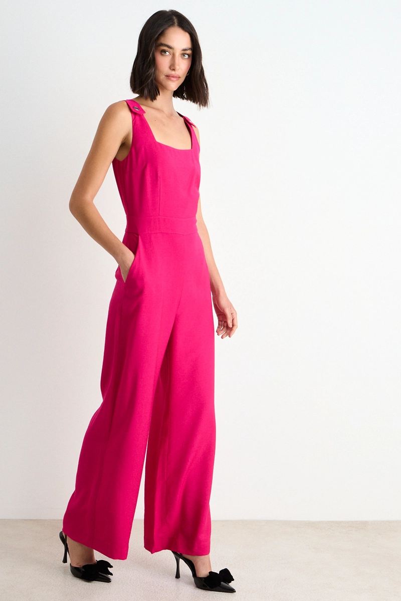 ENTERITO LARGO SIN MANGAS FUCSIA MUJER ASH - 4