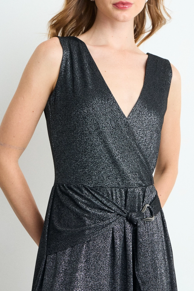 VESTIDO FANTASIA LARGO NEGRO MUJER IO - 3