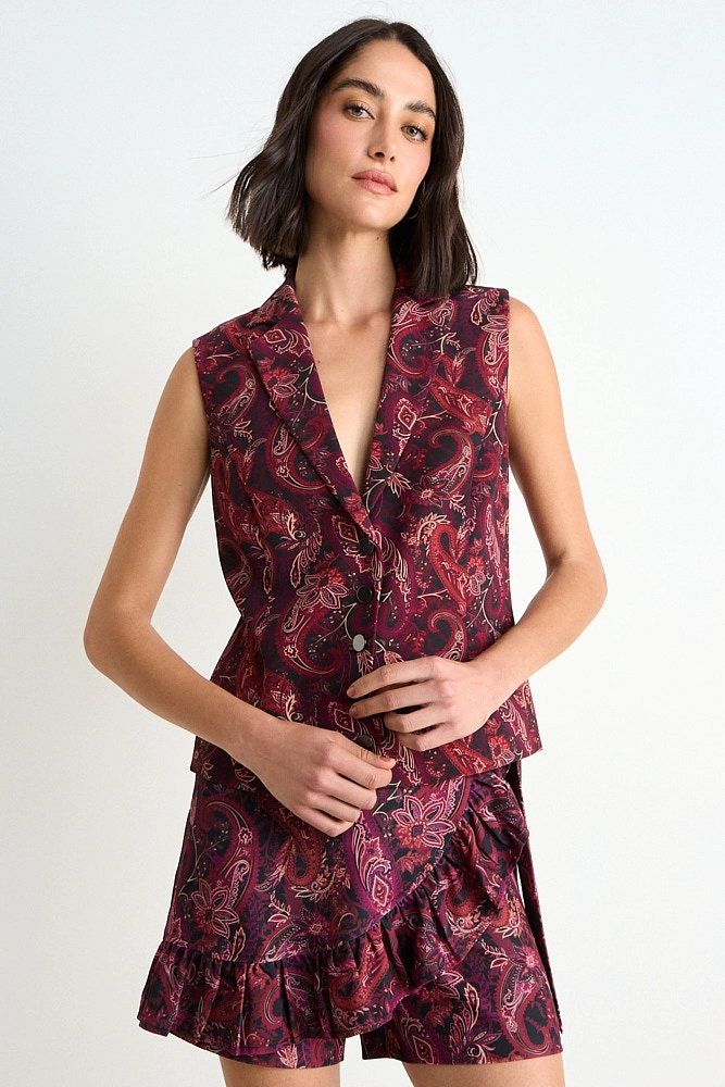 VEST FANTASIA BURDEOS MUJER ASH - 1
