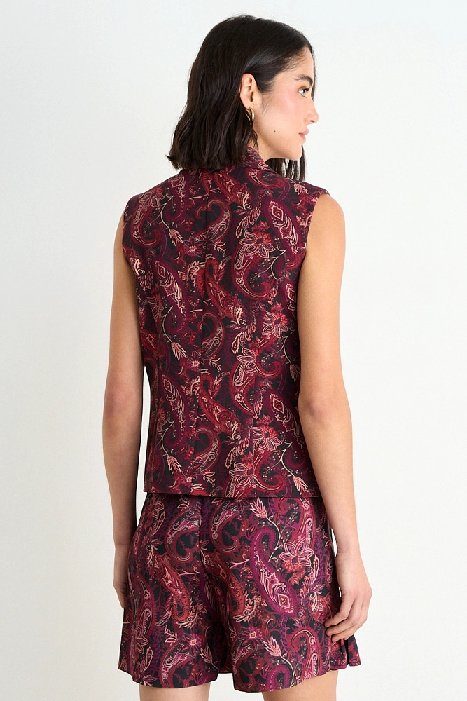 VEST FANTASIA BURDEOS MUJER ASH - 3