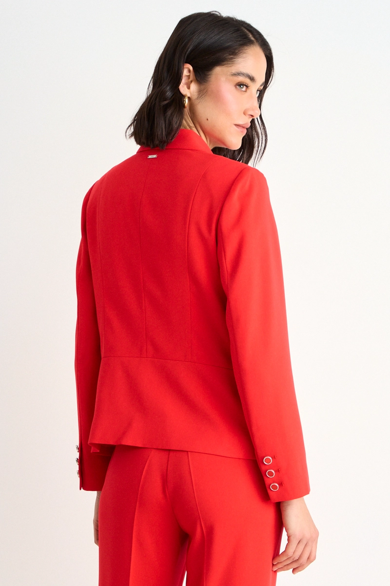 BLAZER MANGA LARGA ROJO MUJER ASH - 3