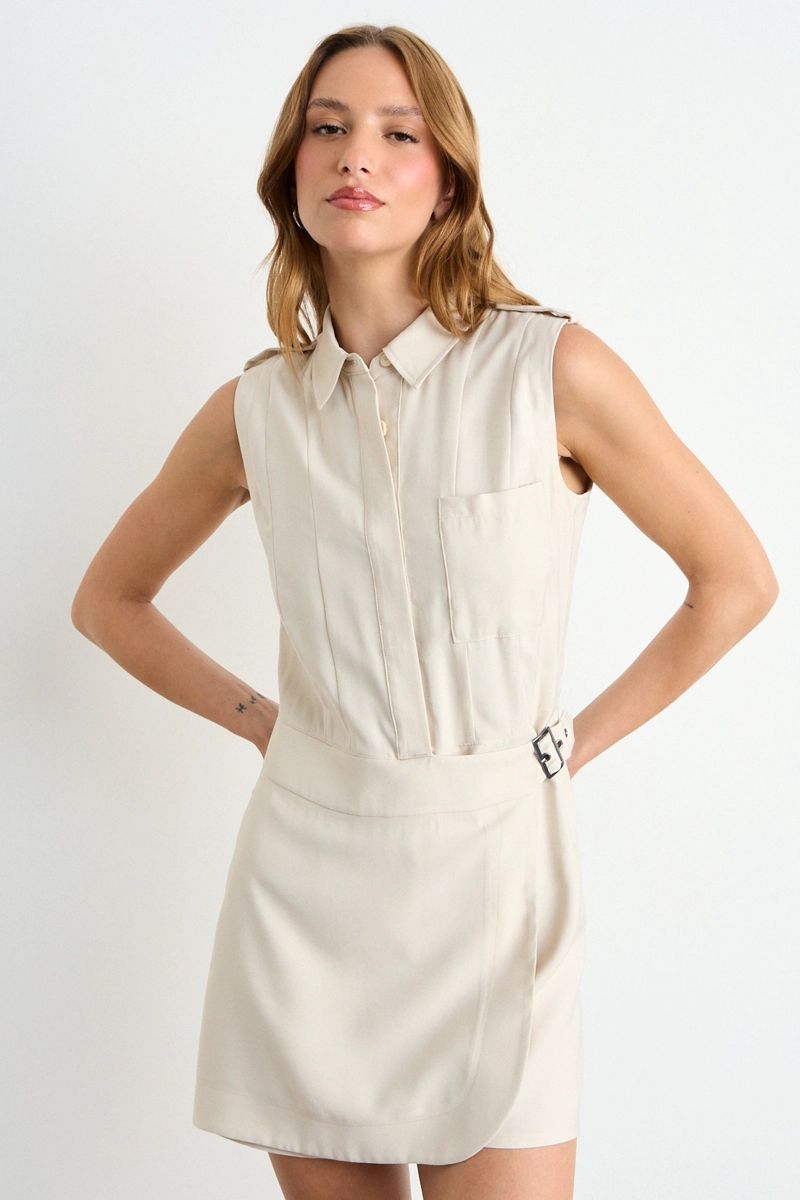 ENTERITO LISO BEIGE MUJER IO - 1