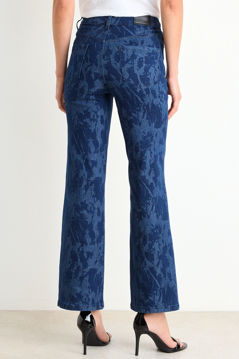 STRAIGHT JEANS  FANTASIA AZUL MUJER ASH - 4