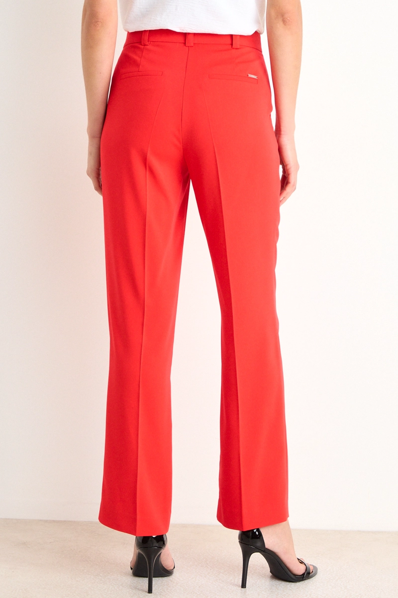 PANTALON RECTO ROJO MUJER ASH - 4