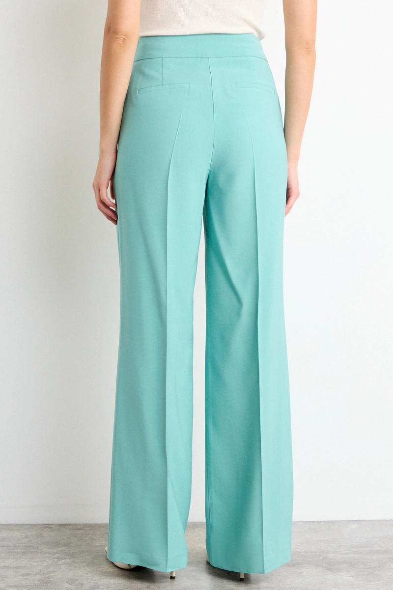 PANTALON LISO VERDE MUJER IO - 4