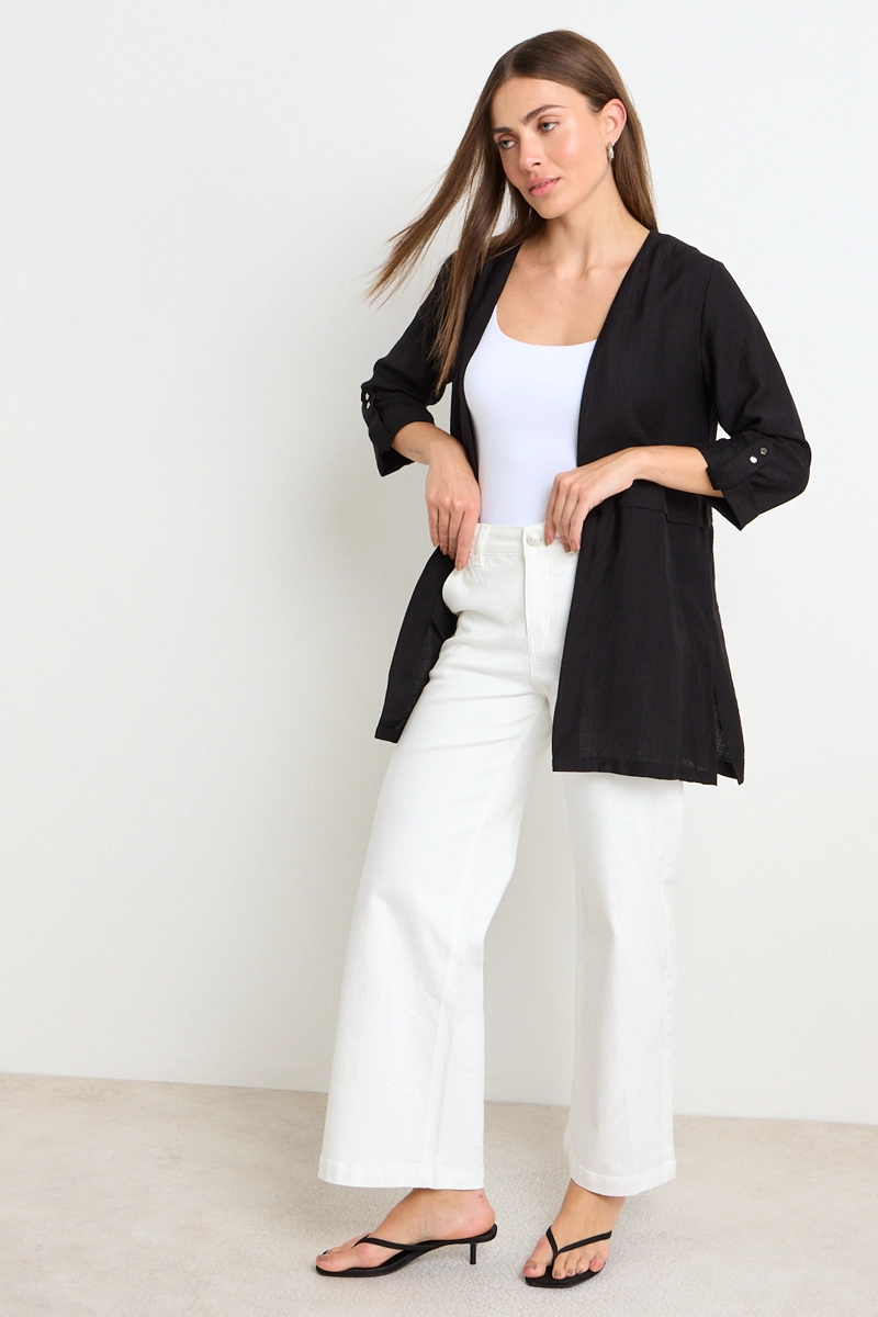 TAPADO LISO NEGRO MUJER ASH - 4