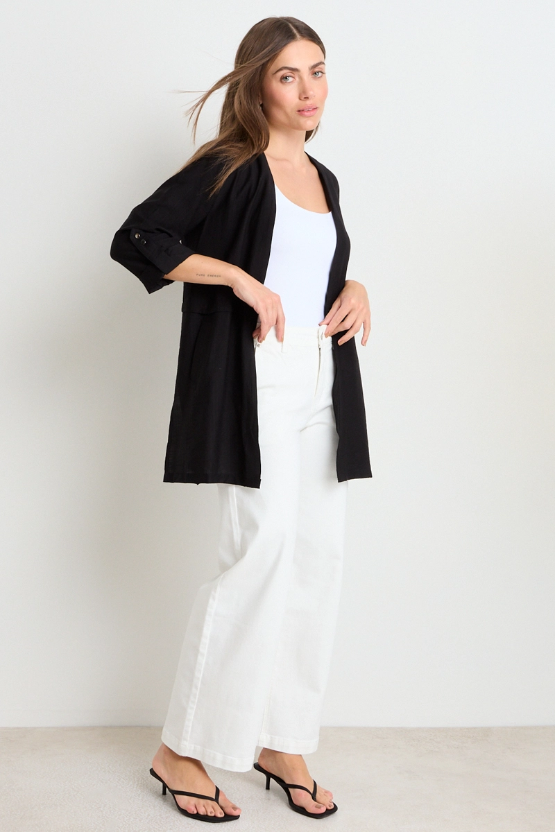 TAPADO LISO NEGRO MUJER ASH - 5