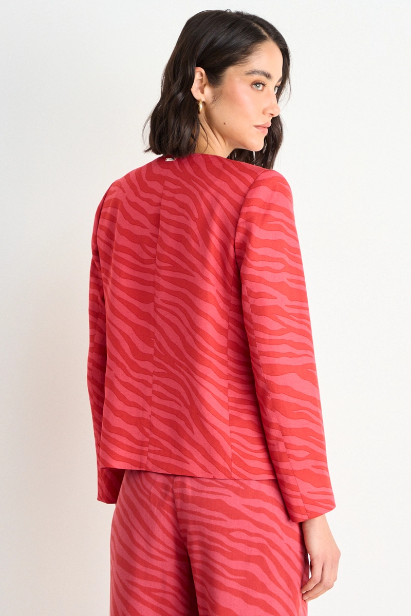 CASACA FANTASIA ROJO MUJER ASH - 3