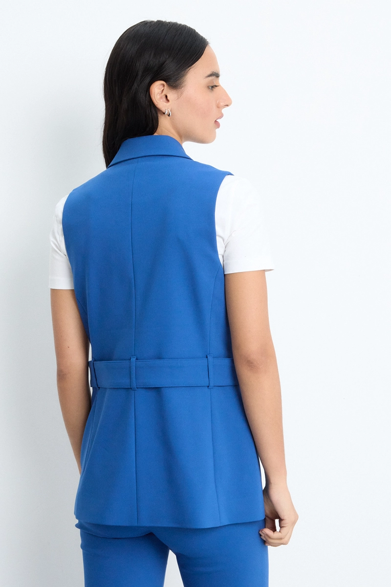 BLAZER AZUL MUJER IO - 3