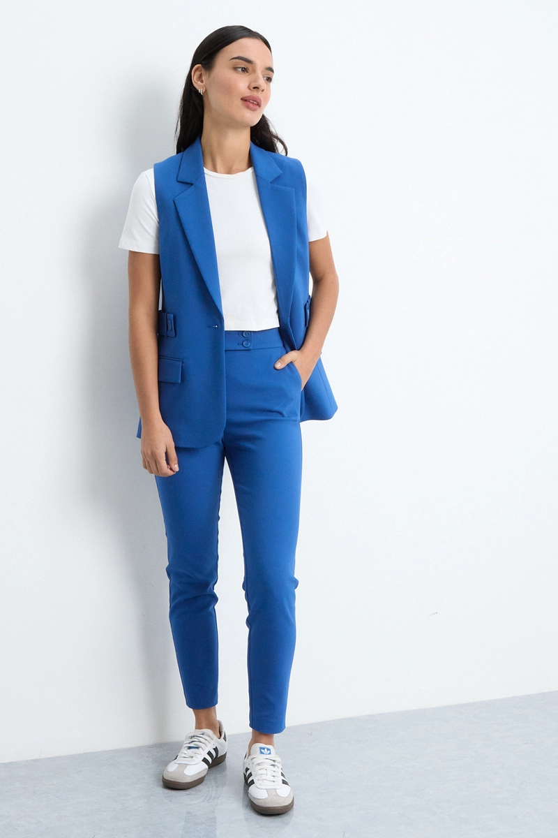 BLAZER AZUL MUJER IO - 4