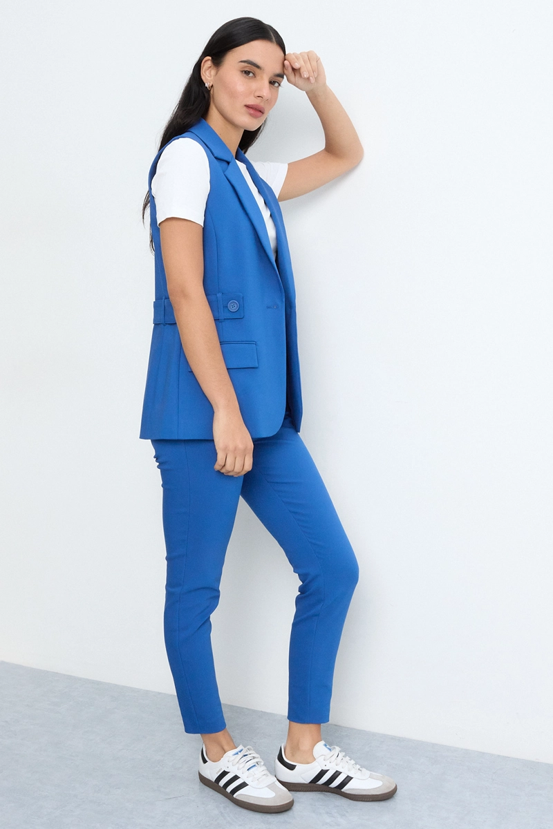 BLAZER AZUL MUJER IO - 5