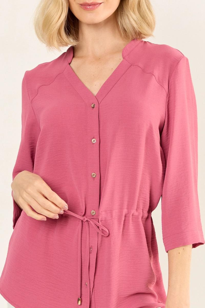 BLUSA LAZO ROSA MUJER MAGRIFFE - 2