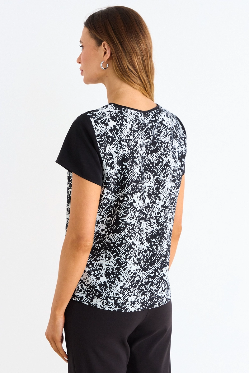 BLUSA FANTASIA NEGRO MUJER ASH - 3
