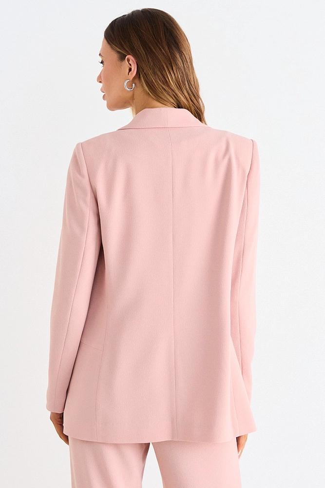 BLAZER LISO ROSA MUJER ASH - 3