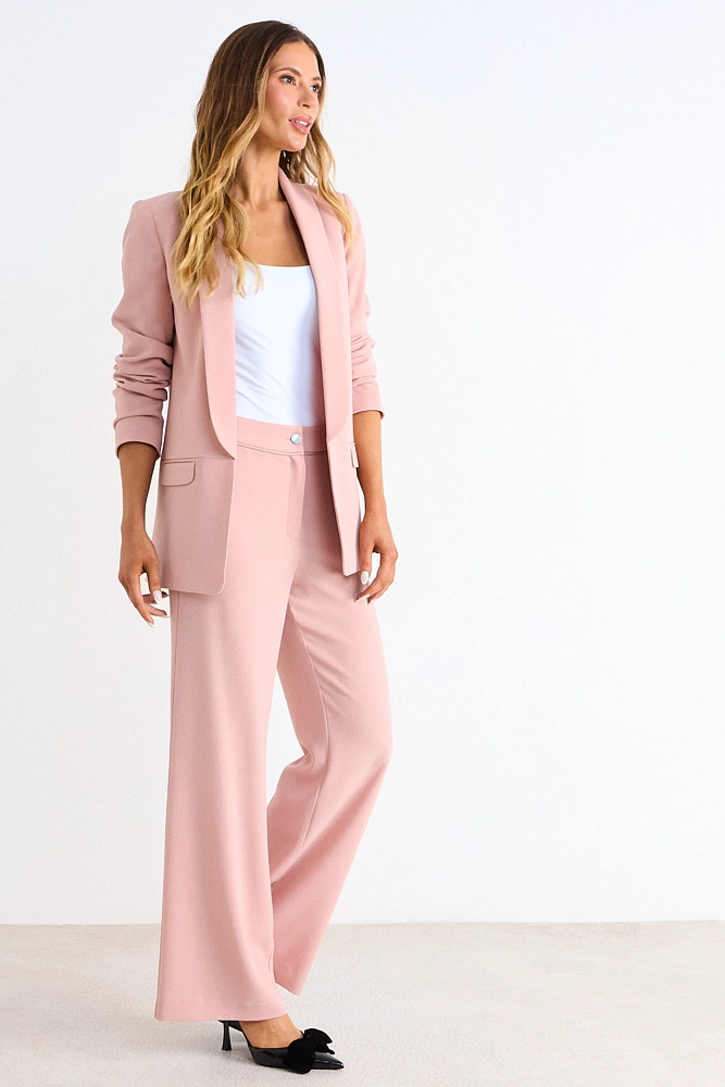 BLAZER LISO ROSA MUJER ASH - 4