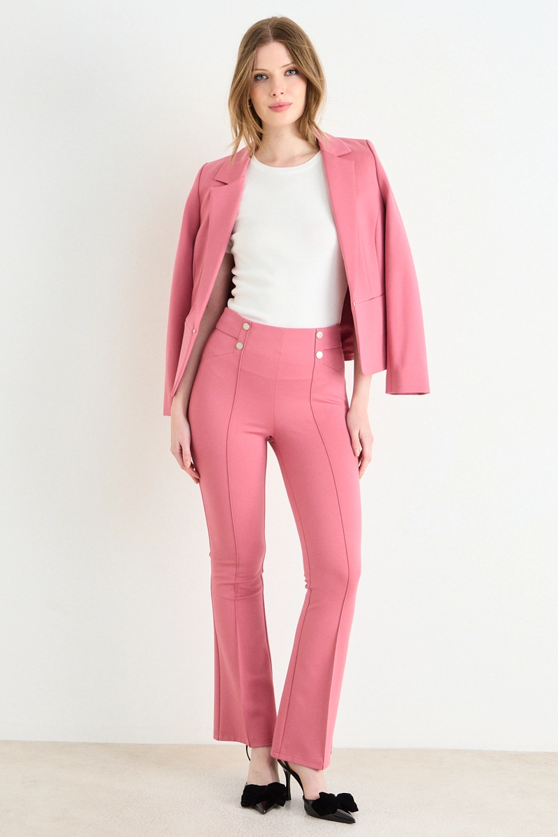 CALZA PRETINA ANCHA ROSADO MUJER ASH - 1