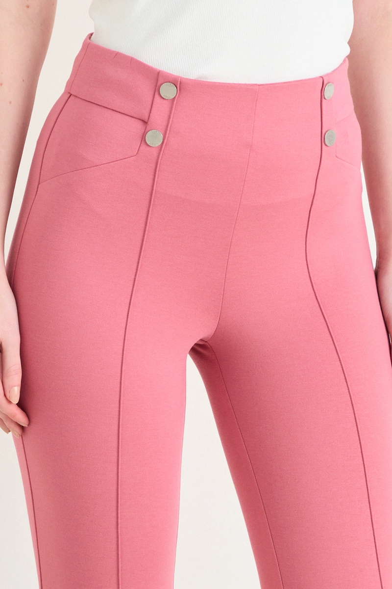 CALZA PRETINA ANCHA ROSADO MUJER ASH - 3