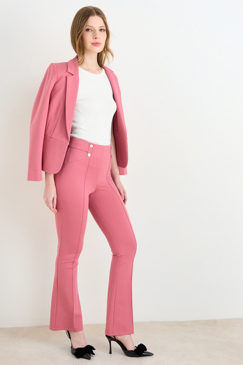 CALZA PRETINA ANCHA ROSADO MUJER ASH - 5