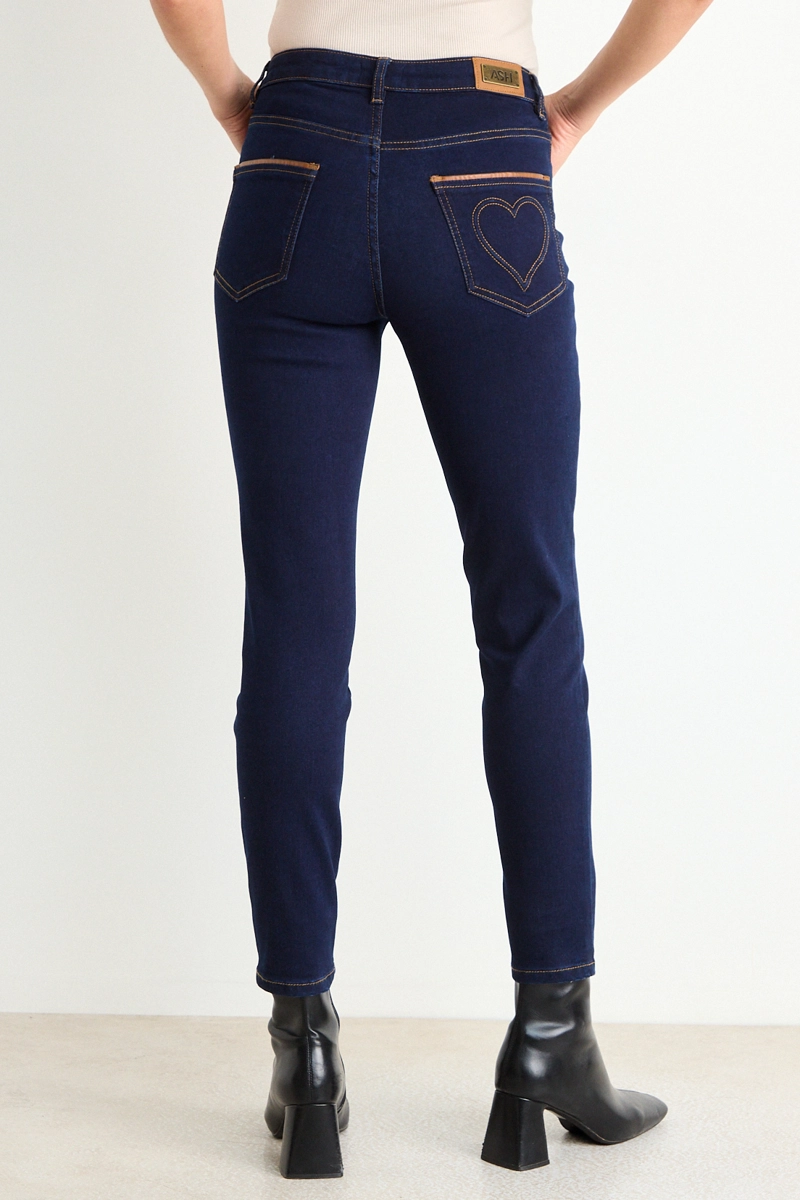 SKINNY JEANS AZUL MUJER ASH - 4