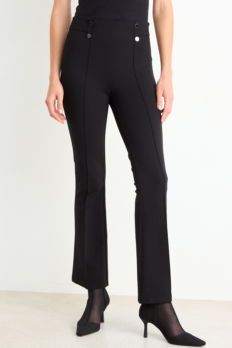 CALZA PRETINA ANCHA NEGRO MUJER ASH - 2