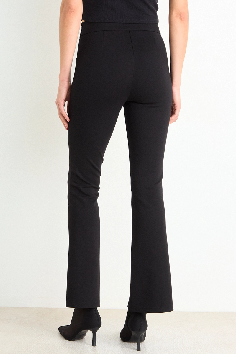 CALZA PRETINA ANCHA NEGRO MUJER ASH - 4