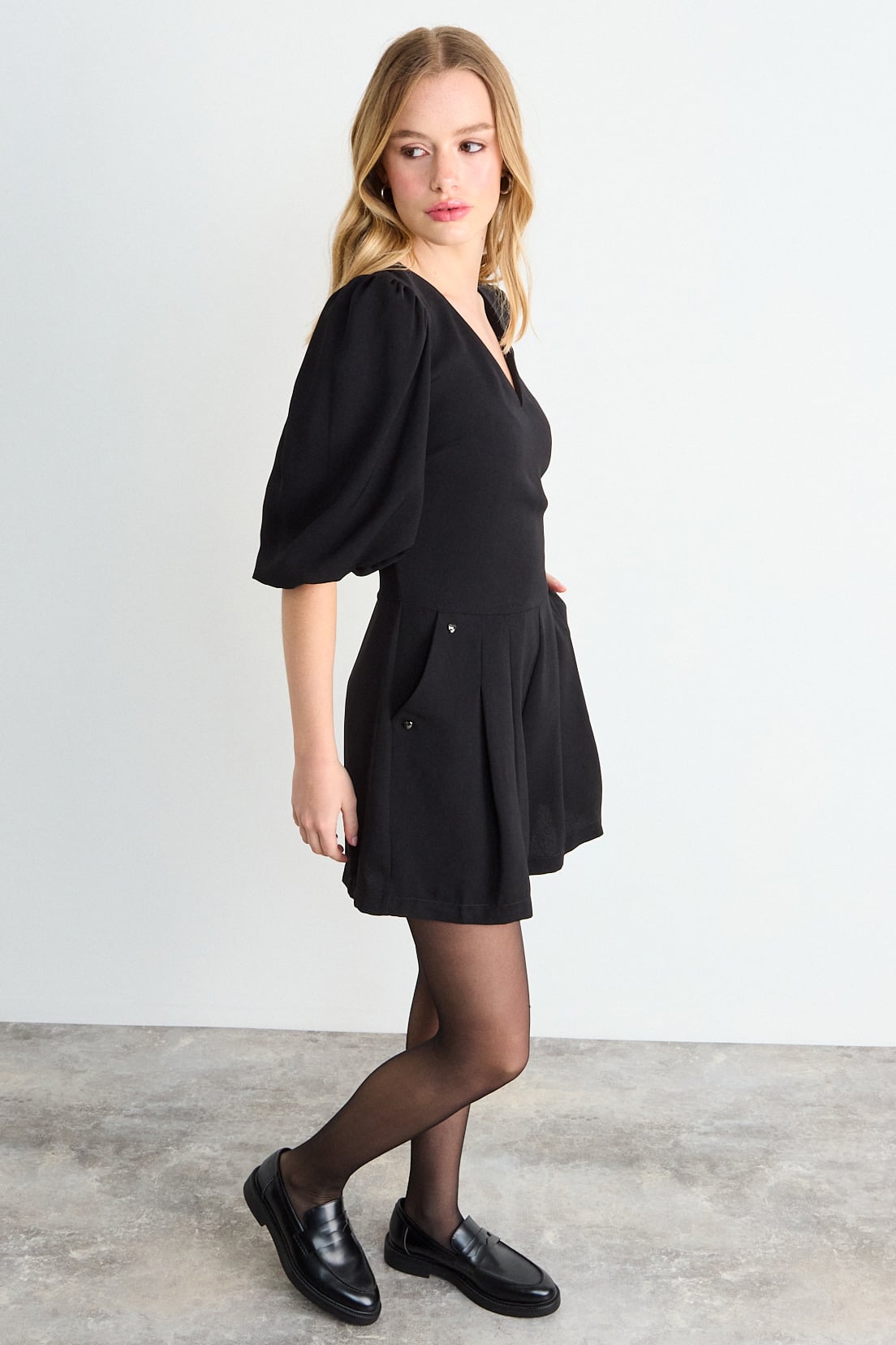ENTERITO LISO NEGRO MUJER IO - 5
