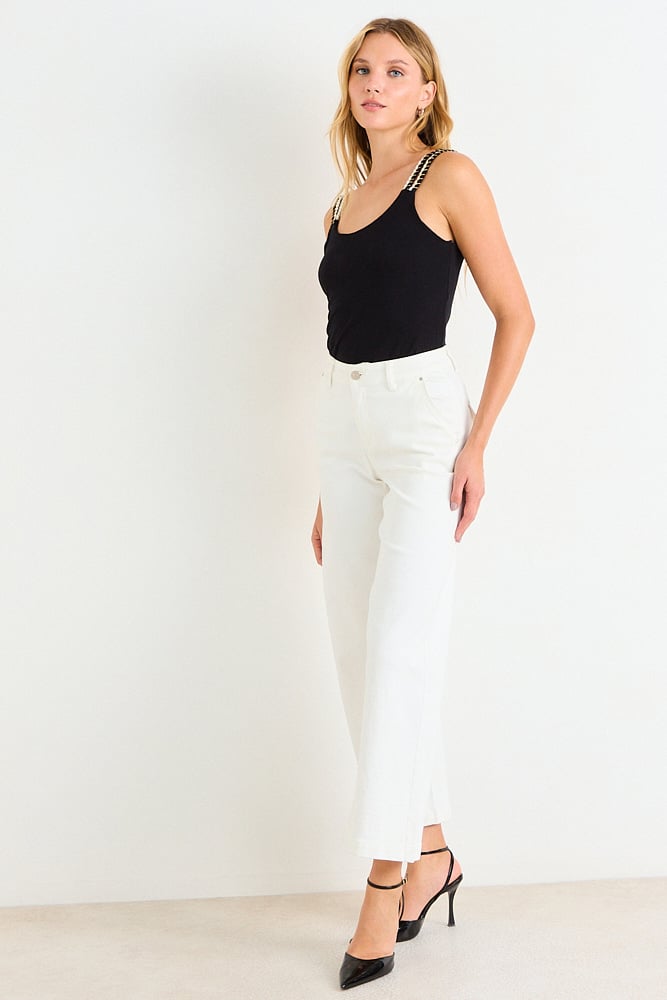 BLUSA LISA NEGRO MUJER IO - 5